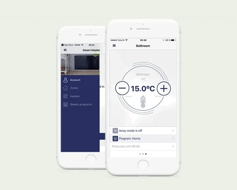 ADAX NEO H12 KWT 1200W biely konvektor s WiFi