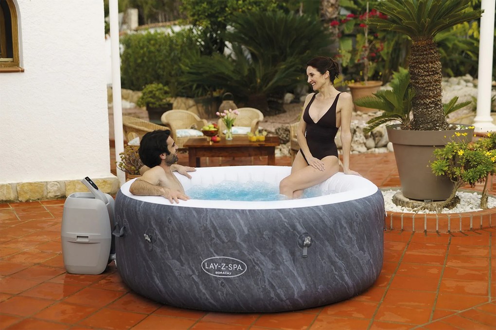 BESTWAY Lay-Z-Spa Boracay AirJet Vírivka, 180 x 66 cm, 2-4 osoby 60175