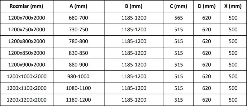 Mexen Velar, sprchový kút s posuvnými dverami 120(dvere) x 100(stena) cm, 8mm číre sklo, biela, 871-120-100-01-20