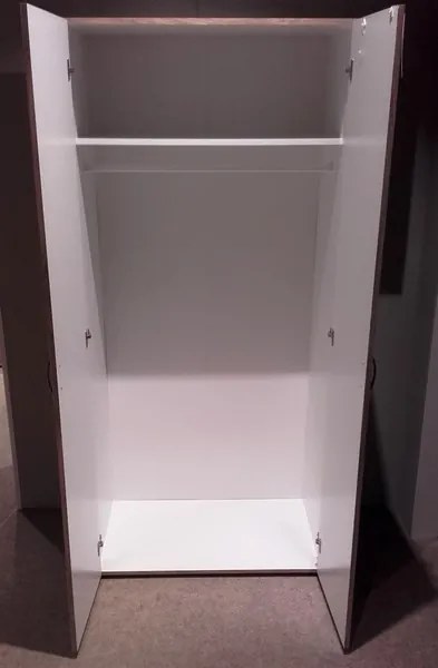 Šatníková skriňa Base, dub sonoma