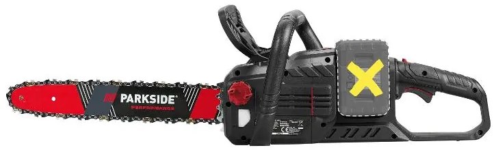 Parkside Performance® Aku reťazová píla 40 V Ppksa 40-Li B2 – bez akumulátora (100386990)
