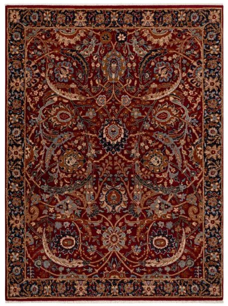 Koberec KESHAN, strapce 6650/53578 terakota / béžový