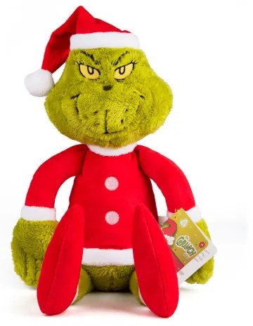 Plyšák Grinch Santa 23/40 cm 40 cm
