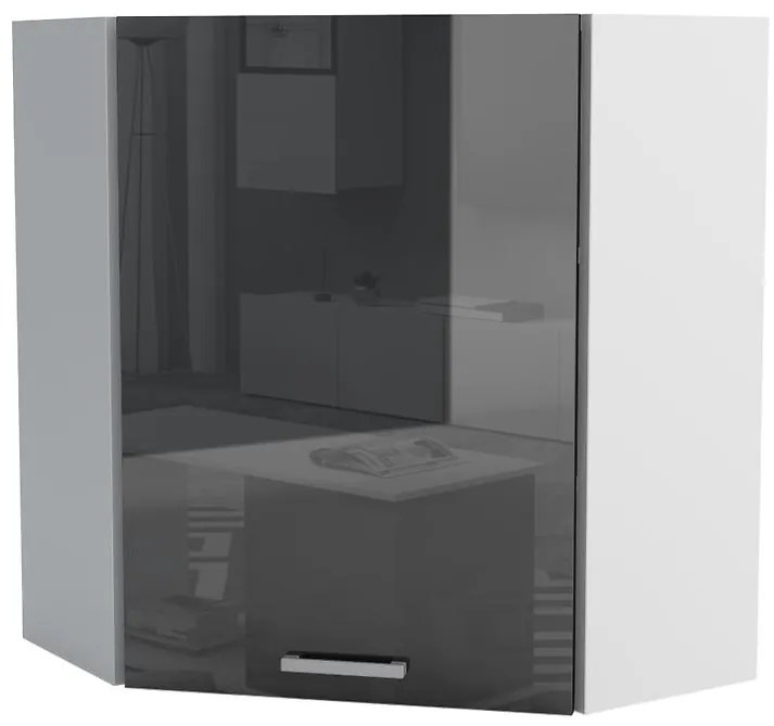 Kuchynská skrinka 60/60 GN V-72 LUX čierna