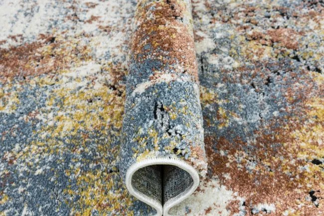 Behúň BOSA 8621A krémový / medený / modrý