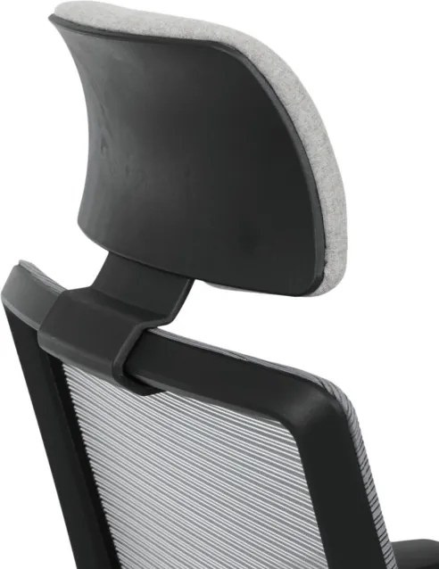 Kancelárska stolička sivá KA-V3329 GREY