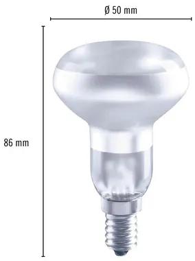 LED žiarovka FLAIR reflektor R50 E14 4W/29W 320lm 2700K matná stmievateľná