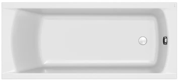 Cersanit Korat akrylátová vaňa 170x75cm + nožičky, biela, S301-294