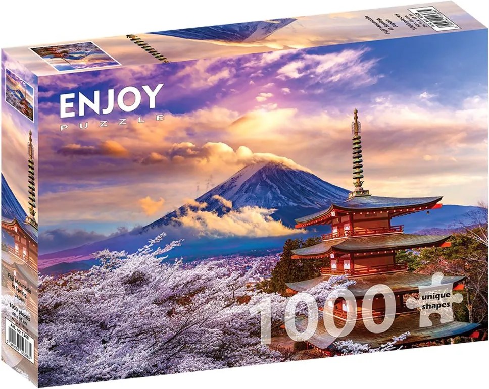 ENJOY Puzzle Hora Fudži na jar, Japonsko 1000 dielikov
