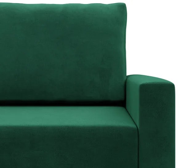 Kreslo BLANK Elegant fľaškovo zelené