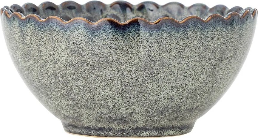 Sivé keramické polievkové misky v súprave 4 ks 625 ml Katrina – Bloomingville