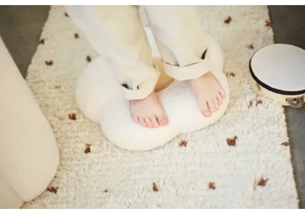 Childhome - Taburet FLOWER pr. 35 cm krémová