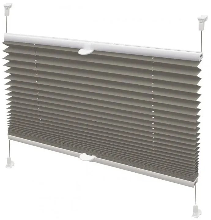 Antracitová roleta 97x150 cm Plisé Verona Termo – Gardinia