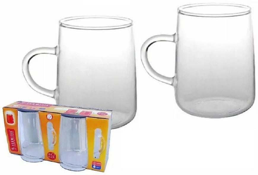 Pohár ohňuvzdorný kpl 2 ks 0.27l 82581