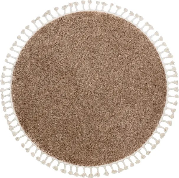 Koberec BERBER 9000 béžový kruh