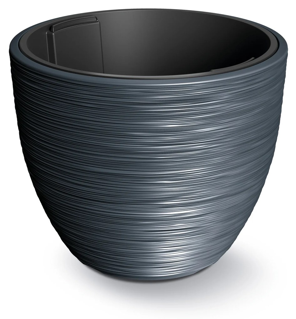 Prosperplast Kvetináč Furu (antracitová, 385x470) (100378531)