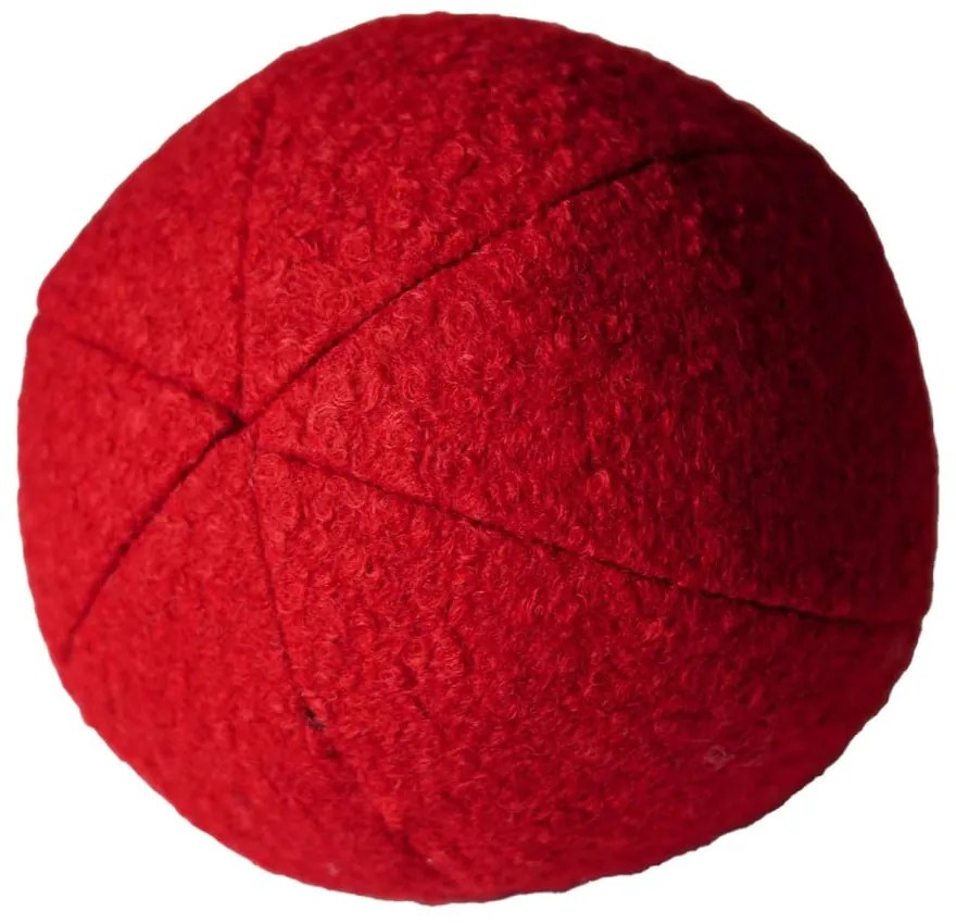 Dekoračný vankúš z materiálu buklé ø 25 cm Top – Mioli Decor