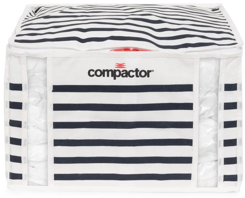 Úložný box na oblečenie Compactor Medium Mariniere 3D Vacuum Bag, 125 l