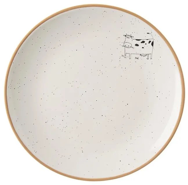 Dezertný tanier STATOK krava pr. 19,5 cm