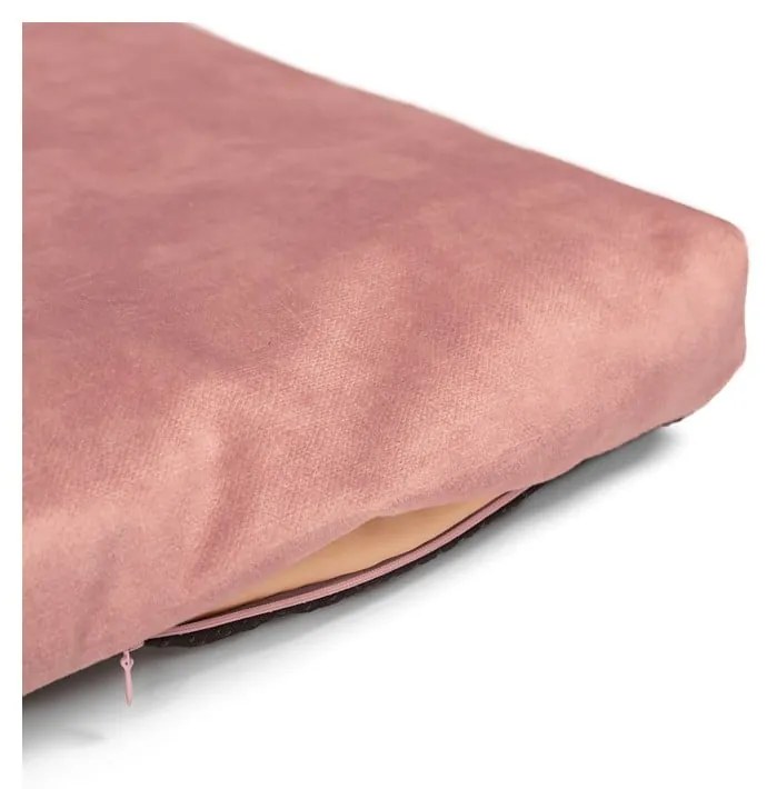 Ružový matrac pre psa z Eko kože 90x110 cm SoftPET Eco XXL – Rexproduct