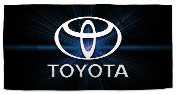Sablio Uterák Toyota Blue Glow - 30x50 cm