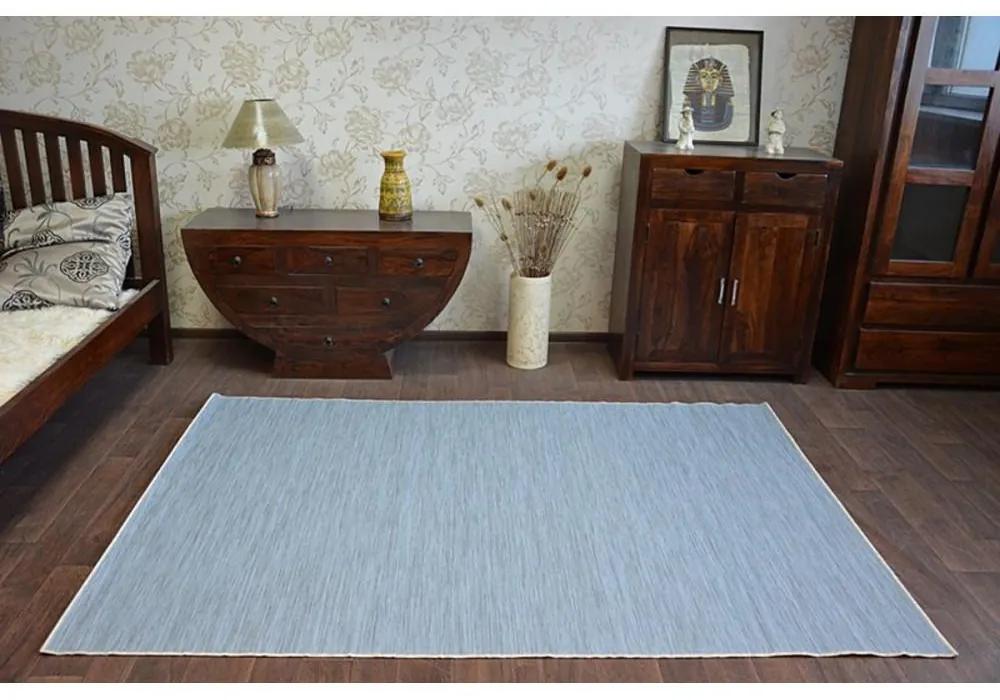 Obojstranný kusový koberec Noel modrý 160x230cm