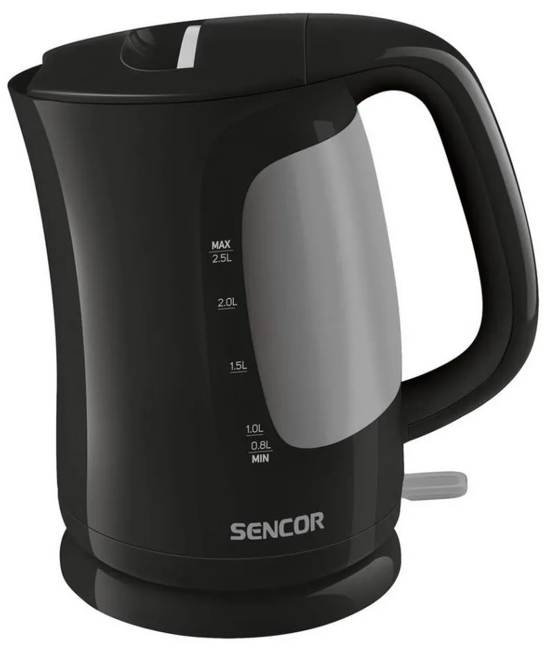 Sencor - Rýchlovarná kanvica 2,5 l 2200W/230V čierna