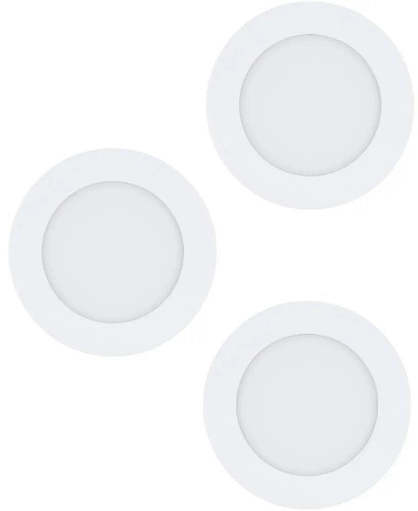 Eglo 98631 - SADA 3x LED Podhľadové svietidlo FUEVA 3xLED/5W/230V EG98631