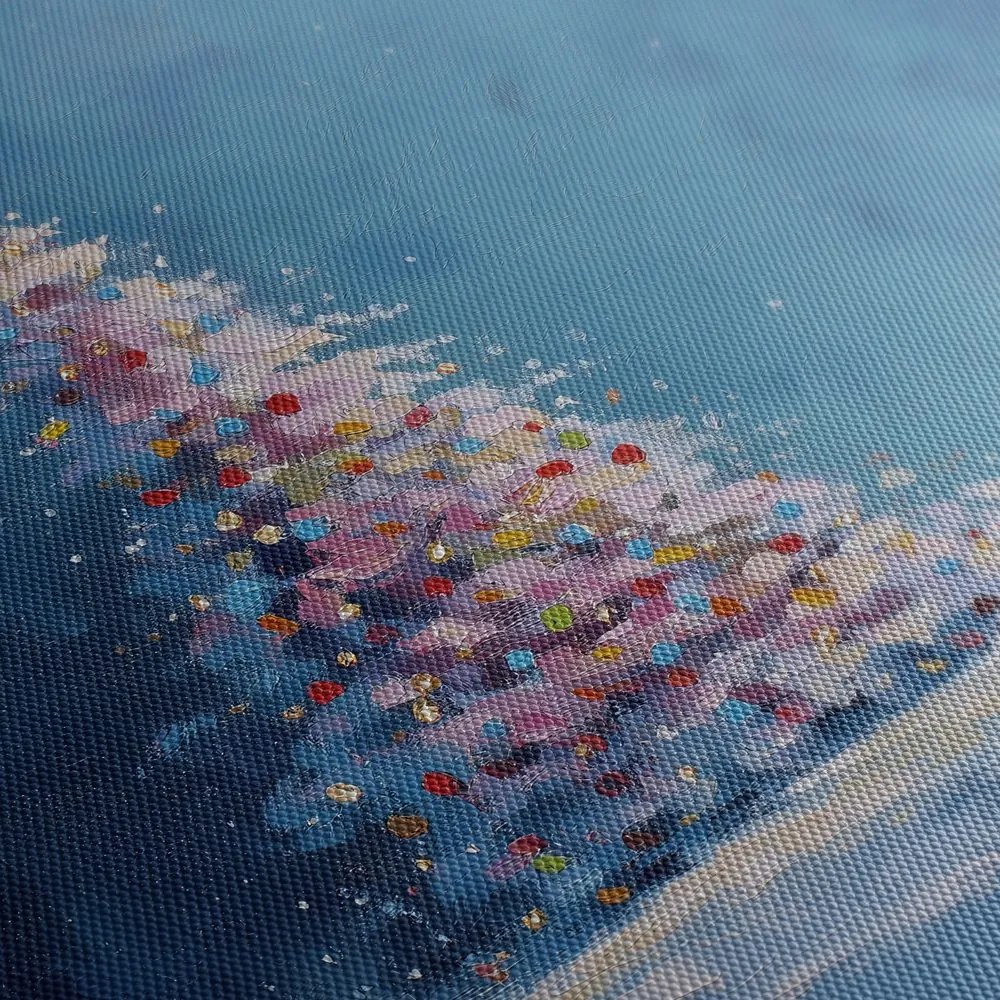 Obraz zimná rozprávka s vianočným stromčekom