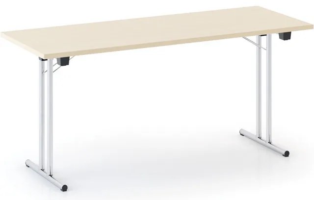 Skladací konferenčný stôl FOLDING, 160x80 cm, buk