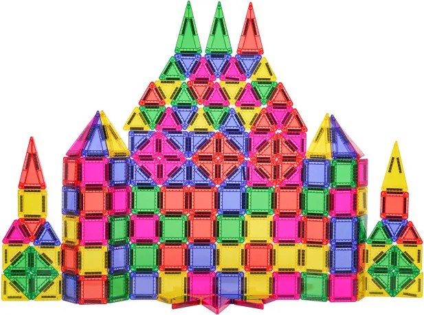 Magnetická stavebnica SUPER MAGNETISM Mini, 150 dielikov