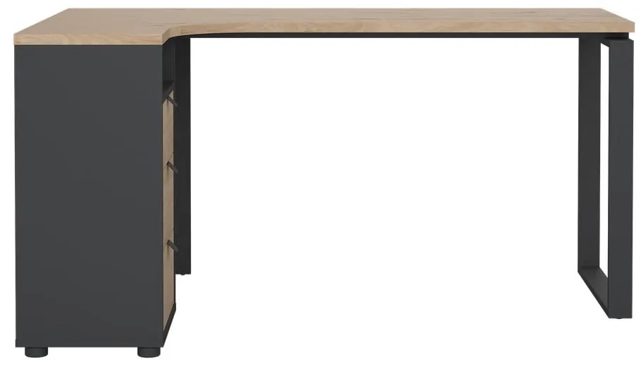 Pracovný stôl s doskou v dubovom dekore 100x150 cm Sign – Tvilum
