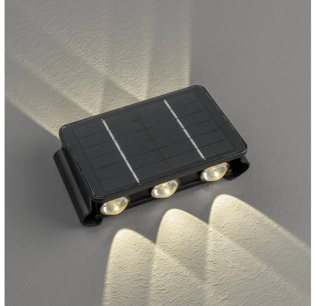 Immax 08491L - LED Solárne nástenné svietidlo so senzorom LED/2W/5V IP54