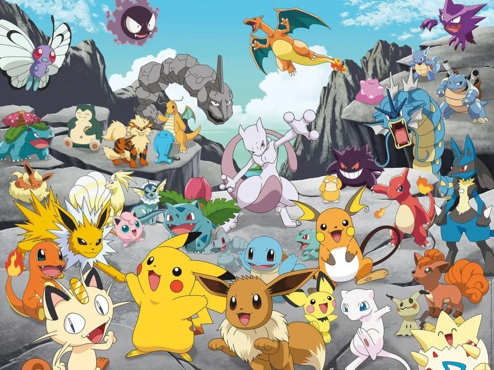 Ravensburger 167845 Pokémoni 1500 kusov
