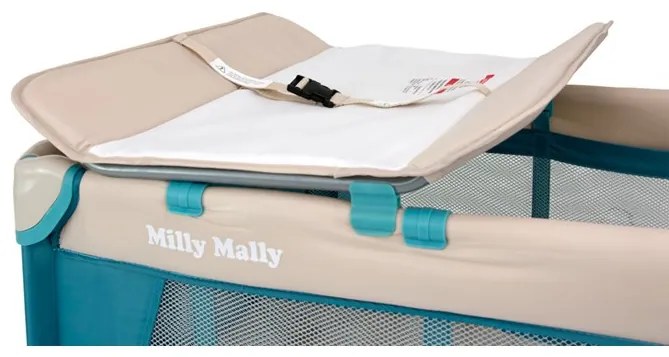 Cestovná postieľka Milly Mally Mirage Deluxe pink cow