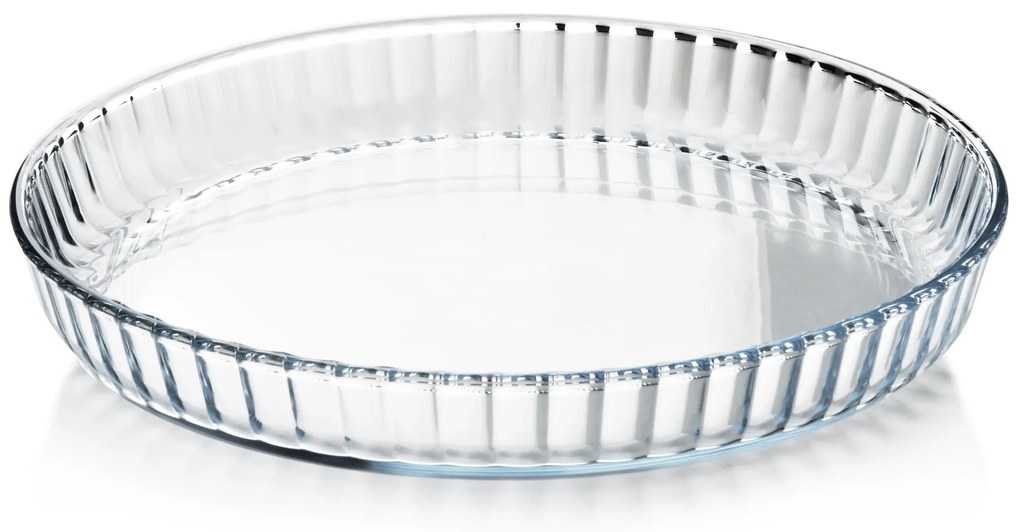 Skleněná zapékací mísa Modern Kitchen 28 cm čirá