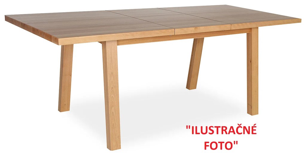 Domov Združenie  GRADO 160R L36 DA - Stôl lamino 160 x 90 + 50 cm, plát 36mm, dub arlington