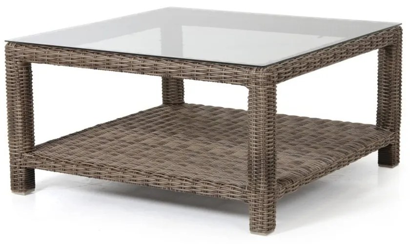 Záhradný stolík Brafab Ninja Rustic, 90 × 90 cm