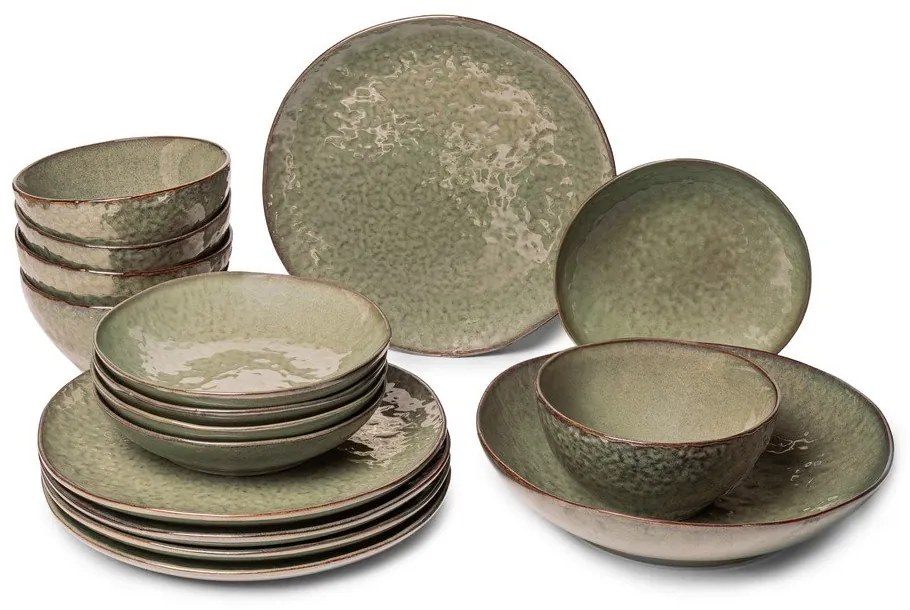 Kameninová jedálenská súprava 16 ks Nephrite – Bonami Selection