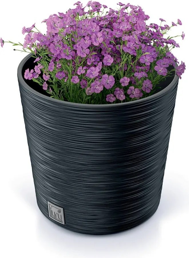 Kvetináč FUSU biely