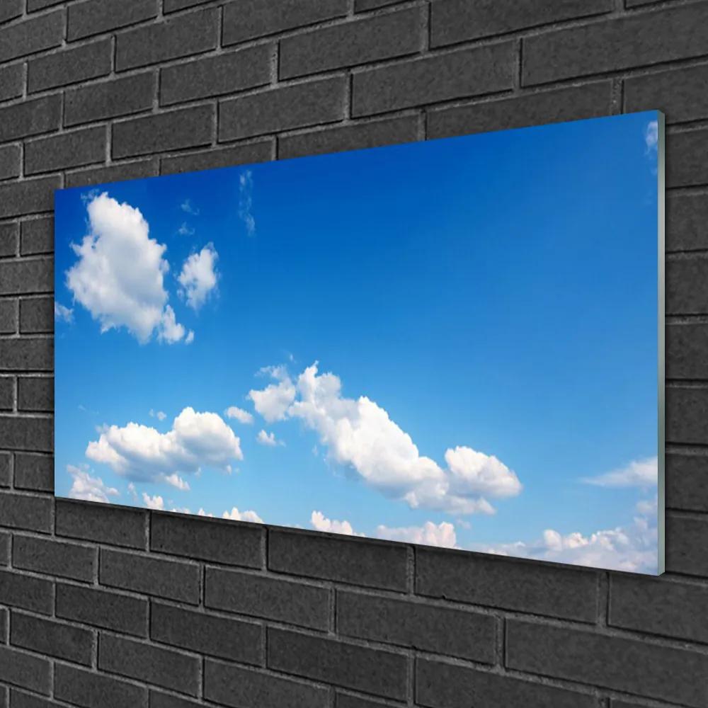 Skleneny obraz Nebo mraky príroda 120x60 cm