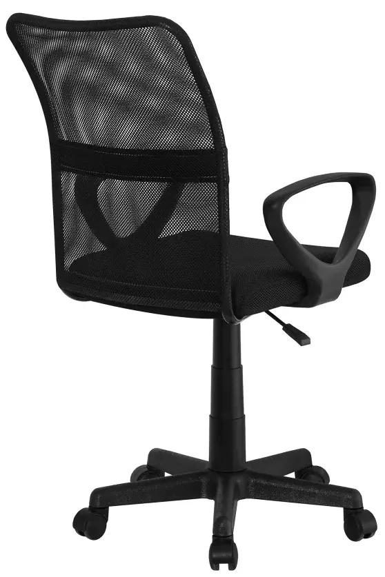Kancelárska stolička, čierna, REMO 3 NEW