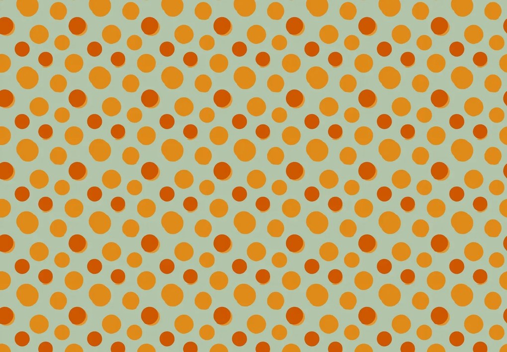 Fototapeta - Retro bodky (147x102 cm)