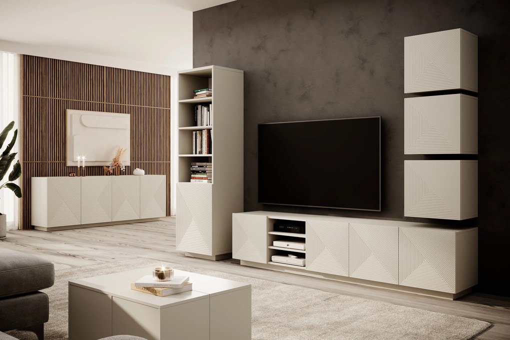 TV skrinka Asha 200 cm - kašmír