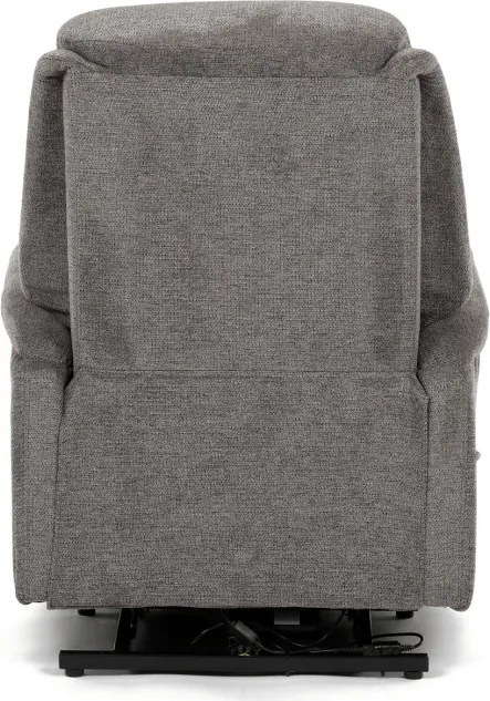 Polohovacie kreslo sivé, elektrické TV-Q8575 GREY2