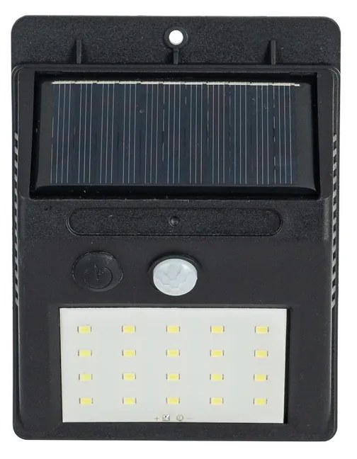 Happy Green Solárna lampa Sensor 20 LED, 4,9 x 12,5 x 9,6 cm
