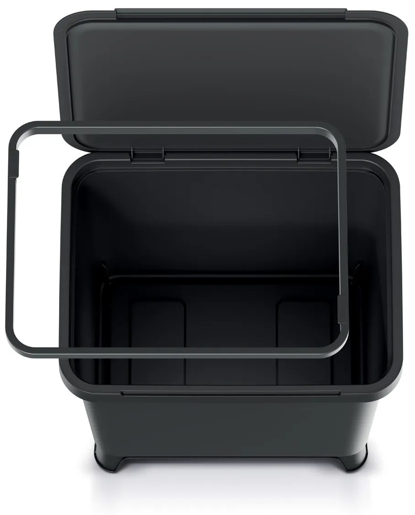 Odpadkový kôš na triedený odpad NKS30 29 l - čierna