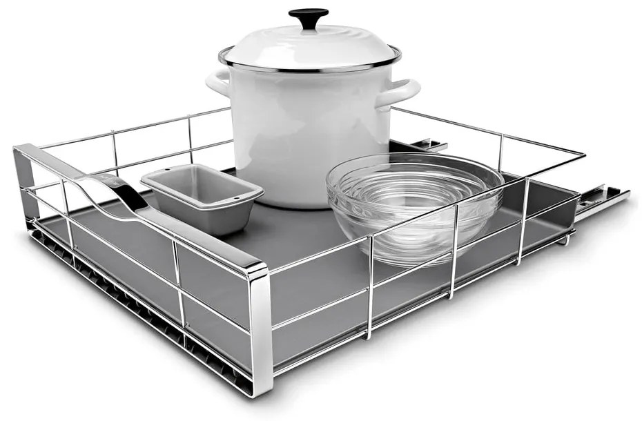 Kuchynský organizér z nerezovej ocele - simplehuman