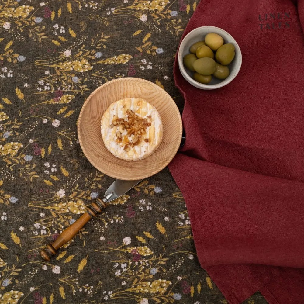 Ľanový obrus 140x140 cm Woodland – Linen Tales