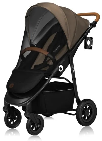 Lionelo - Športový kočík NATT béžovo-pieskový